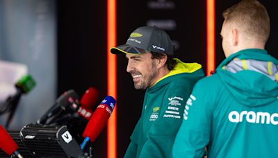 Alonso delighted with ‘boost’ for Aston Martin