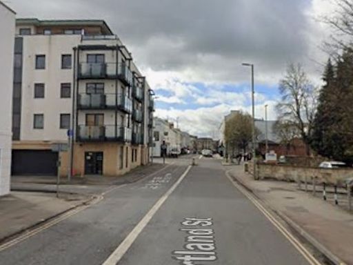 Biker dies in hospital after crash in Cheltenham town centre