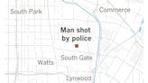 Man hospitalized after being shot by South Gate police