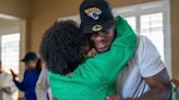 Bond with his mother Veronica, a cancer survivor, runs deep for Jaguars tackle Tyler Lacy