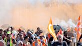 Protests in France as unions make last-ditch bid to resist higher retirement age