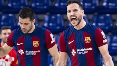 Definidas las semifinales de la OK Liga tras la victoria del Barça en la pista del HC Sant Just