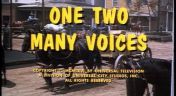 9. One Two Many Voices