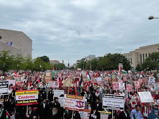 Protests continue in DC, causing additional road closures day of Benjamin Netanyahu’s address to Congress