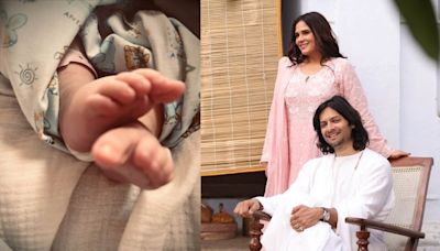Richa Chadha and Ali Fazal share first pic of their newborn baby girl