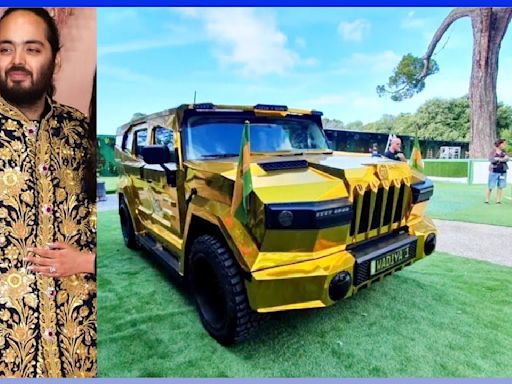 Anant Ambani Gets Rs 13 Crore Bulletproof Dartz SUV in Wedding Gift