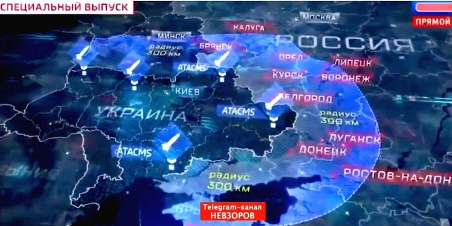 Kremlin propagandist warns of ATACMS missile threat to Minsk amid major US transfer to Ukraine