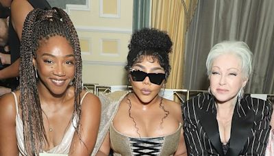 Tiffany Haddish, 44, Lil' Kim, 50, and Cyndi Lauper, 71, grace NYFW