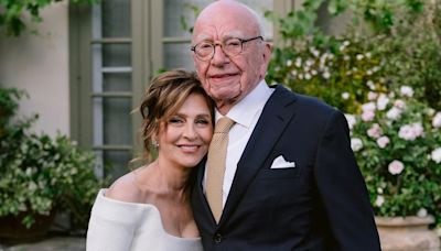 A los 92 años, el magnate Rupert Murdoch se casó por quinta vez
