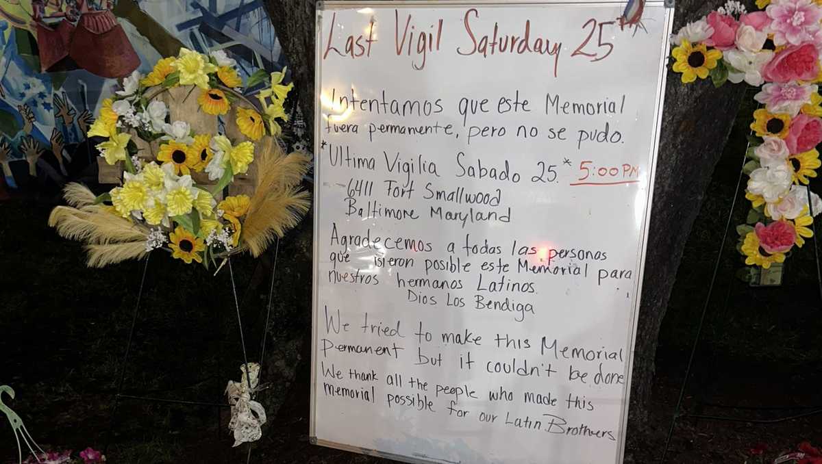 Last vigil to be held at Key Bridge Victims' Memorial this weekend