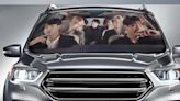 No Shade: This BTS Windshield Cover Is the Best Fan Merch for Cars and Commutes