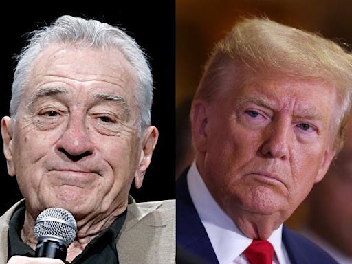 Robert De Niro attacks ‘idiot’ Donald Trump: ‘He thinks he’s a gangster’