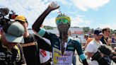 Girmay se mantiene fuerte al embalaje y volvió a ganar en el Tour; así quedó la general