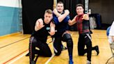 Toryglen teen buzzes after performing with wrestling heroes in match of the night