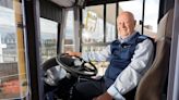 Longest serving bus driver vows to stay behind wheel