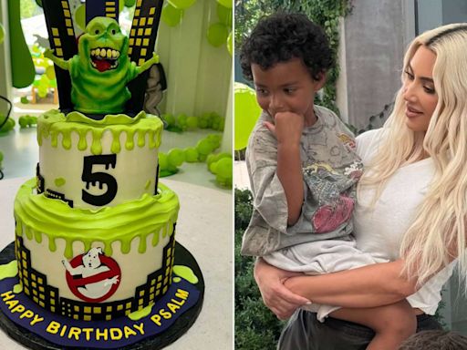 Kim Kardashian Posts All the Details of Psalm's Ghostbusters-Themed 5th Birthday Party — See the Photos!