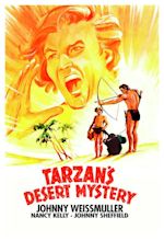 JOHNNY WEISSMULLER in TARZAN'S DESERT MYSTERY -1943-, directed by ...