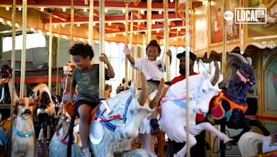 Pottstown Carousel in Pennsylvania is home to the second oldest wooden carousel in the country