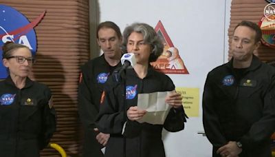 US NASA Simulated Mars Exit