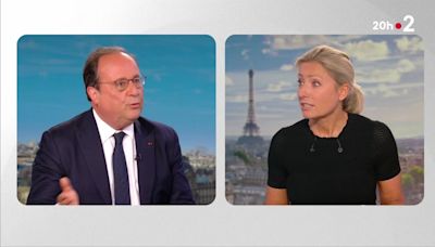 François Hollande gêné : Anne-Sophie Lapix ose la question que tout le monde se pose