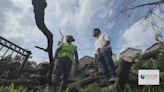 Paso de la tormenta por Near West Side causa grave destrozos