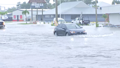 Tracking severe weather on Fort Myers Beach and San Carlos Blvd.