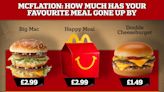 Price of a McDonald's Big Mac has soared by £1.70 since Covid