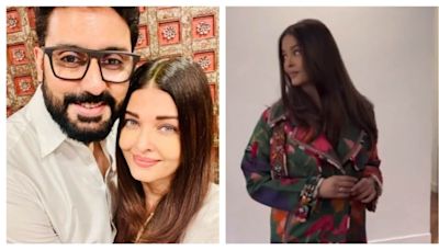 Aishwarya Rai shuts down Abhishek Bachchan divorce rumours, wears 'wedding ring again at Paris fashion week'. Watch