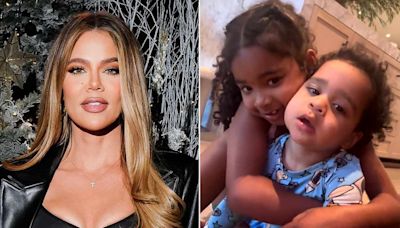 Khloé Kardashian Shares Sweet Posts of True and Tatum Having Playtime While Watching “Danny Go!”