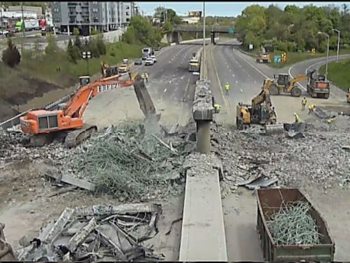 Watch Live - Work In Progress: Crews Repair Fire-Damaged I-95 Stretch In Norwalk