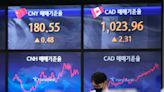 Asian shares fall as technology shares pull benchmarks lower