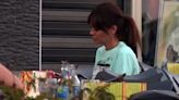 María José Suárez se relaja en una terraza tras la polémica con Escassi