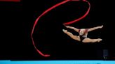 Marfa Ekimova wins all-around gold in rhythmic gymnastics first for England