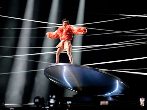 Nemo, among the favorites at Eurovision, is finding acceptance onstage and off