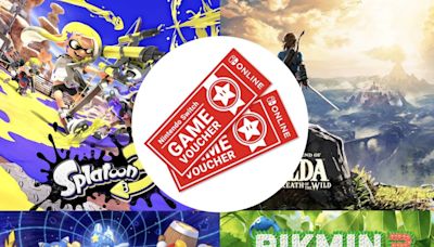 Earn 4x Gold Points When You Buy A Pair Of Nintendo Switch Game Vouchers (Europe)