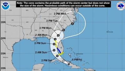 Tropical Storm Debby expected to form, hit Florida. See storm tracker.