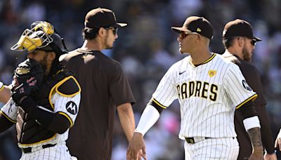 Padres Starter Warms Up to Former Teammate's Music, Then Beats Him