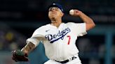 Sharp outing by Julio Urías backed by a trio of homers as Dodgers sweep Rockies