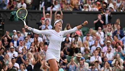 Barbora Krejcikova stuns Elena Rybakina to earn Wimbledon final clash with Jasmine Paolini