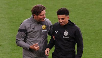 Borussia Dortmund boss Edin Terzic makes bold prediction about Jadon Sancho future