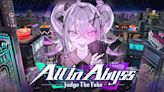 Alliance Arts, ACQUIRE, and WSS playground announce poker-themed adventure RPG All in Abyss: Judge the Fake for PC