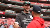 Waino wearing number of hats post-baseball