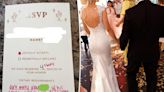 Bride calls out wedding guest’s ‘ridiculous’ RSVP: ‘Nothing I can do now’