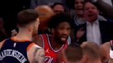 Joel Embiid Goes Viral for Shoving Knicks Player in Intense NBA Playoff Moment