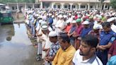 Hundreds gather for funeral of UK taxi driver and son who died in Bangladesh