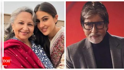 Sharmila Tagore reveals Sara Ali Khan once pranked Amitabh Bachchan; here's how! | - Times of India