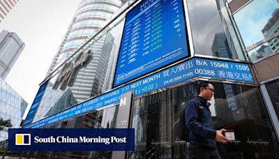 Hong Kong stocks slips as rally tapers before Alibaba, Tencent reports, ESR soars