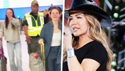 Chiquis abandona el aeropuerto resguardada por la policía y le llueven las críticas