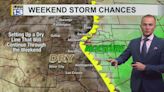 Storm chances and wind returns this weekend