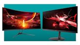 These ultrawide gaming monitors are both under $250, making the curved vs flat decision a tricky one